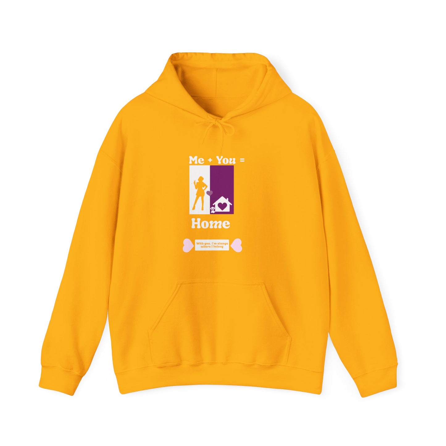 Me + Dog = ( Female Hoodie)