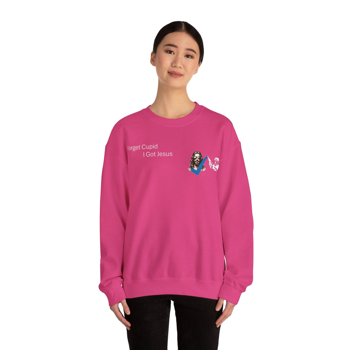 Forget Cupid (Sweater Multi color)