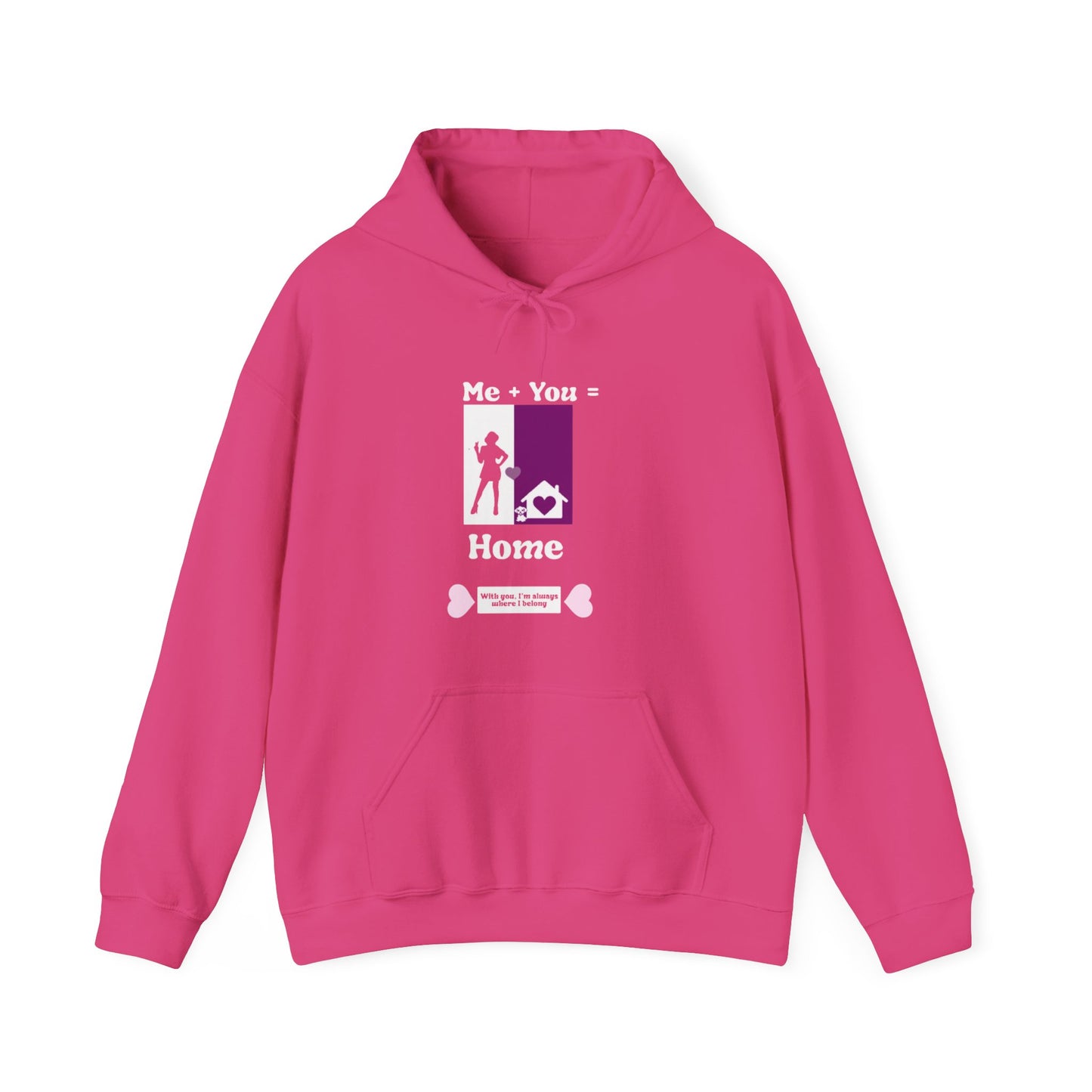 Me + Dog = ( Female Hoodie)