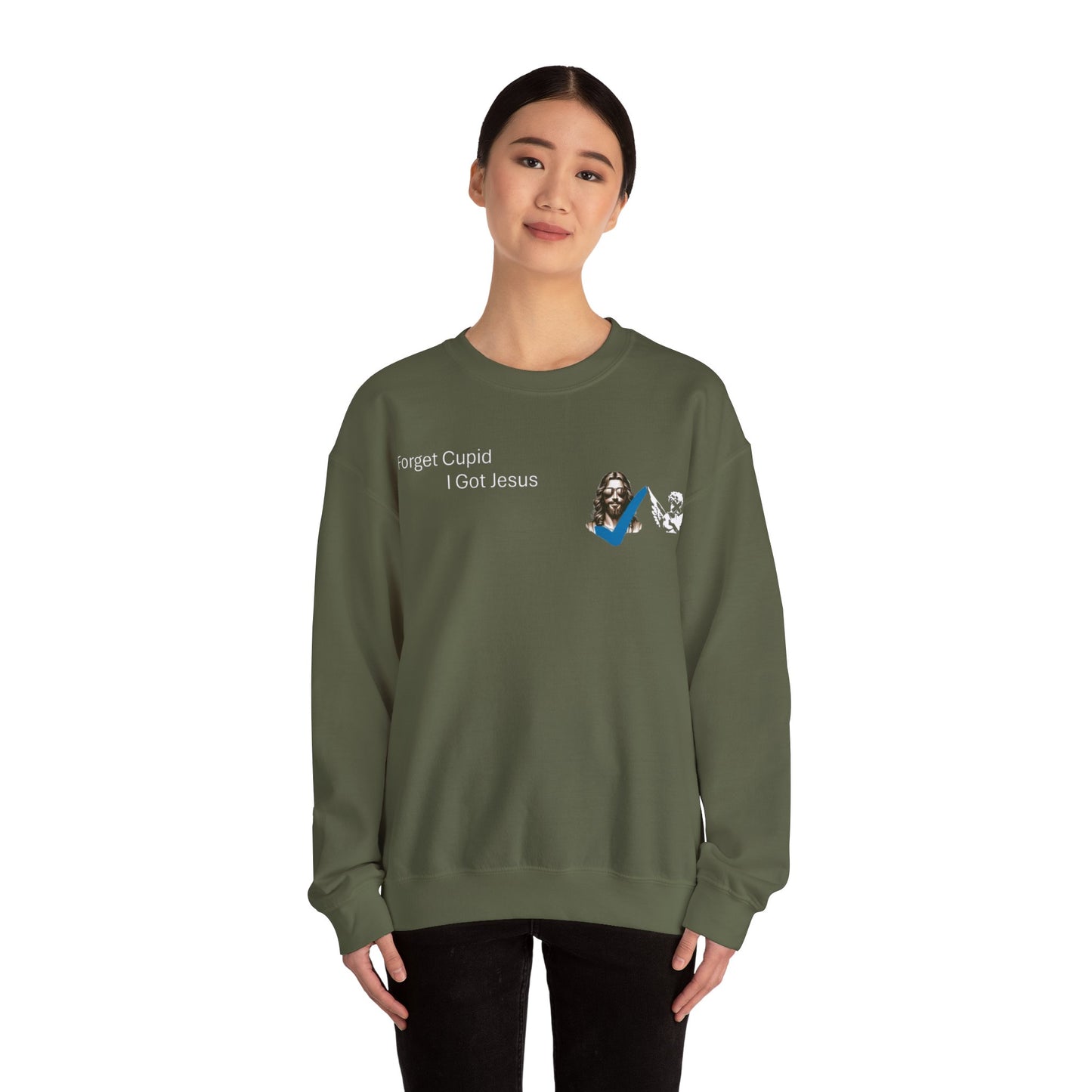 Forget Cupid (Sweater Multi color)