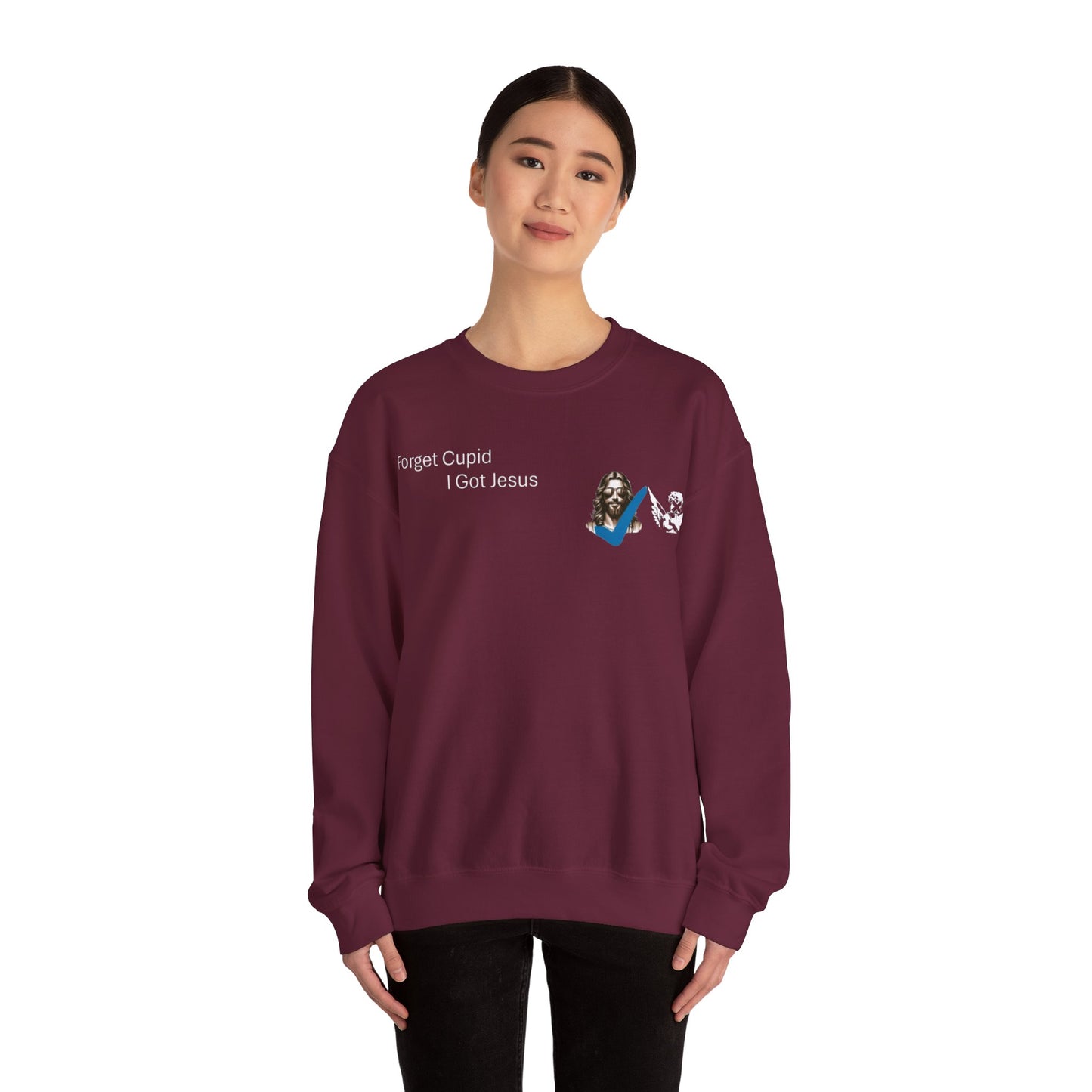 Forget Cupid (Sweater Multi color)