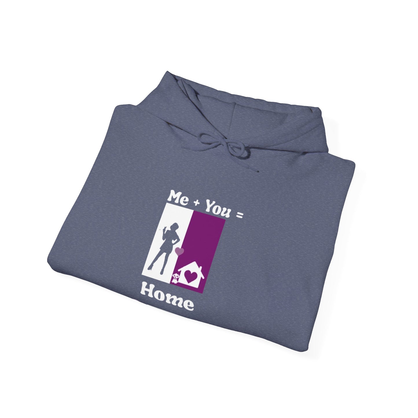 Me + Dog = ( Female Hoodie)