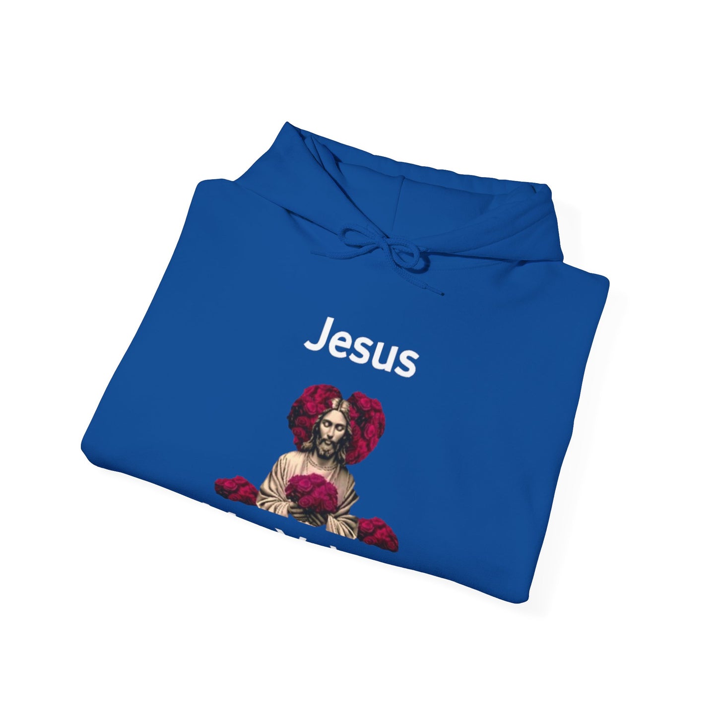 Jesus Is My Valentine (Hoodie) w/ White Typeface