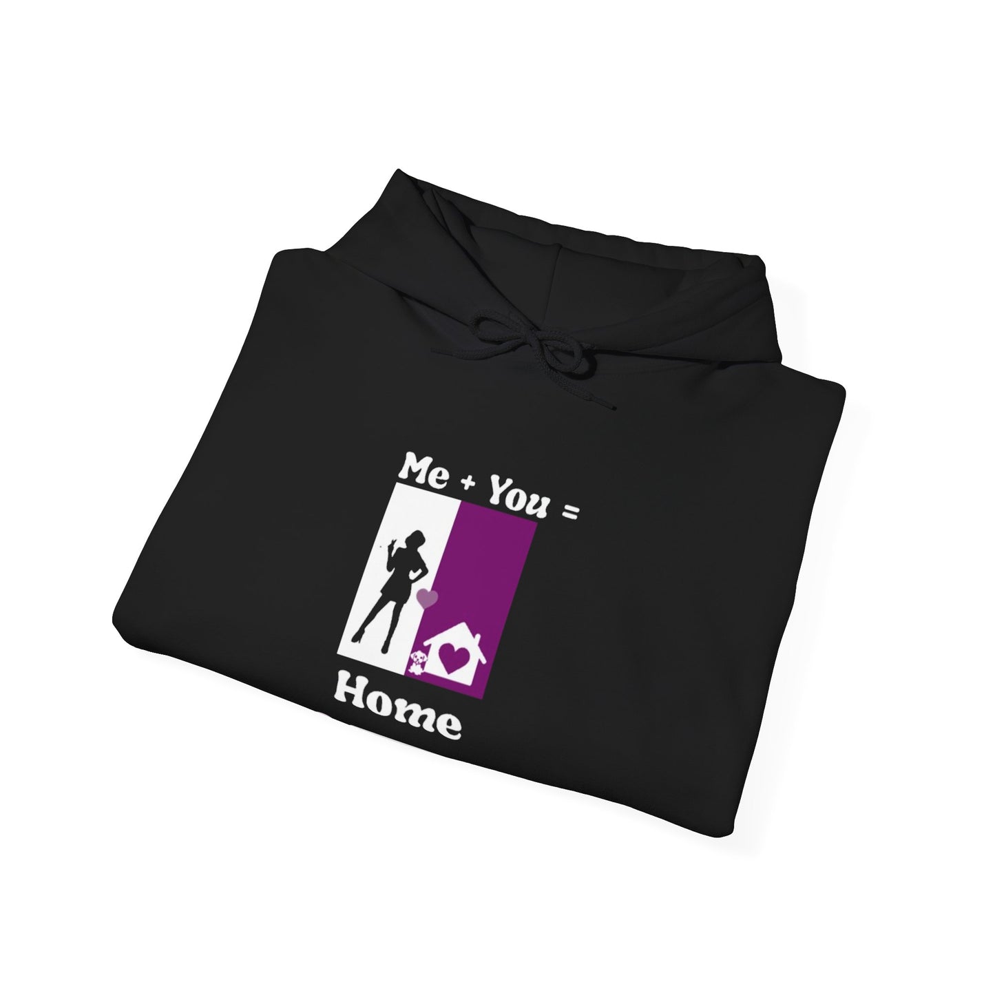 Me + Dog = ( Female Hoodie)