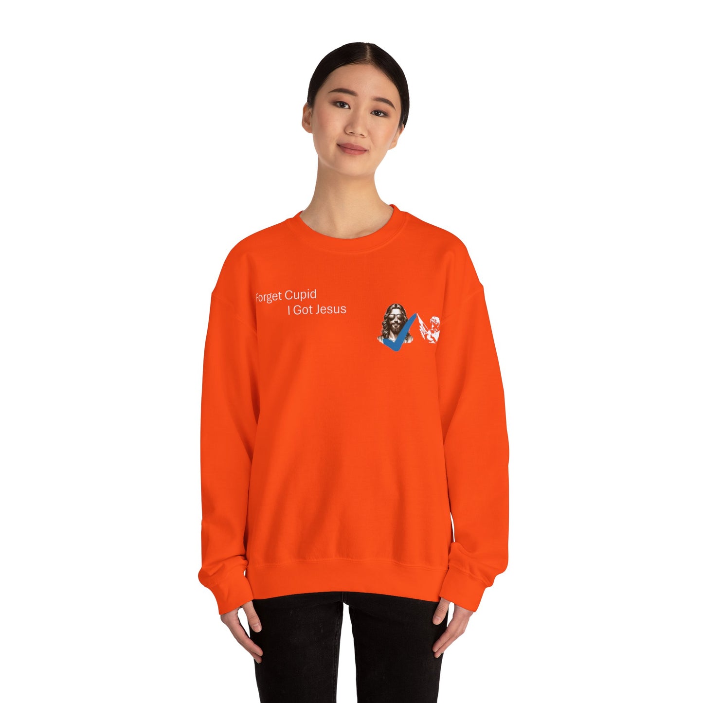 Forget Cupid (Sweater Multi color)